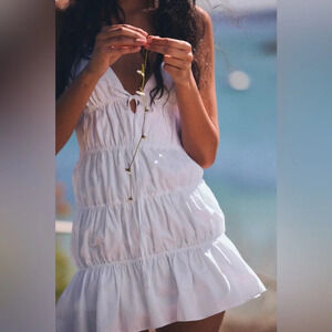 ZARA TIERED TRENCH DRESS